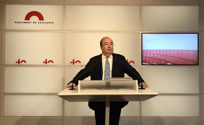 El primer secretari del PSC, Miquel Iceta
