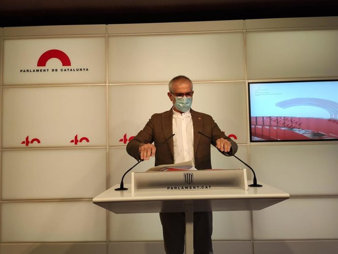 El líder de Cs a Catalunya, Carlos Carrizosa.