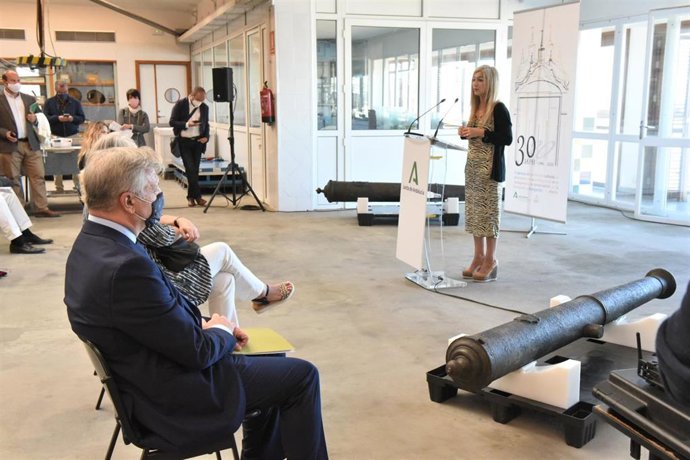 La consejera andaluza de Cultura y Patrimonio Histórico, Patricia del Pozo, presenta las actividades por el 30 aniversario del IAPH.