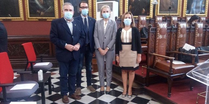 Regidores de Cs en el Ayuntamiento de Palma.