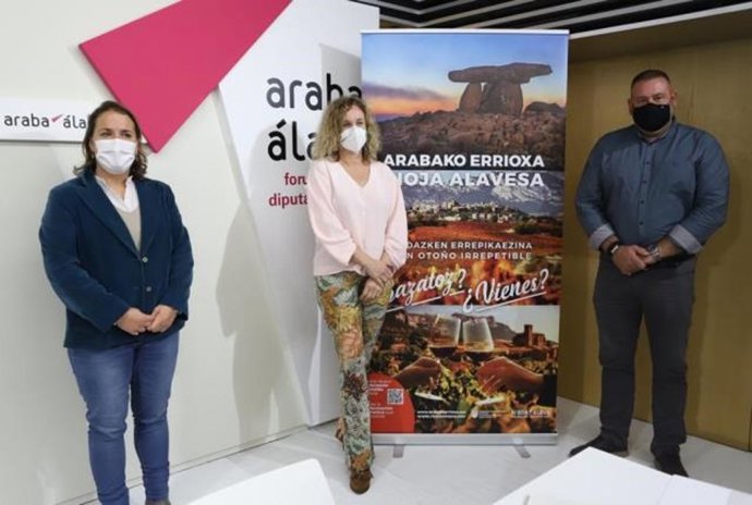 Una nueva campaña de promoción turística invita a disfrutar en Rioja Alavesa de un "otoño irrepetible"