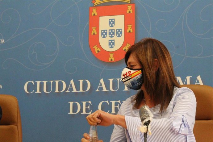 Rueda de prensa de la vicepresidenta Primera del Ejecutivo regional, Mabel Deu (PP)