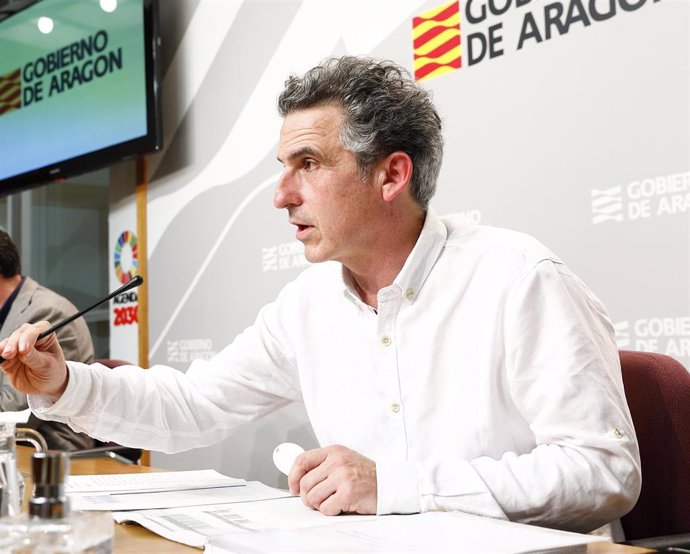 Foto de archivo del director general de Salud Pública del Gobierno de Aragón, Francisco Javier Falo.