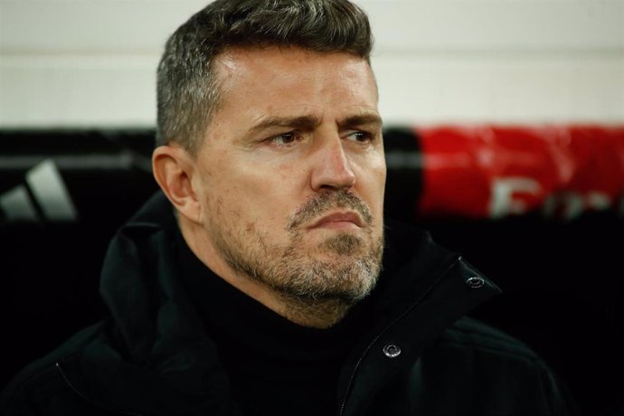 El entrenador del RC Celta, Óscar García Junyent