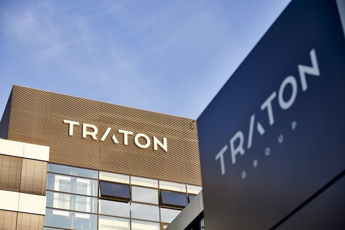 Logo de Traton (Volkswagen).