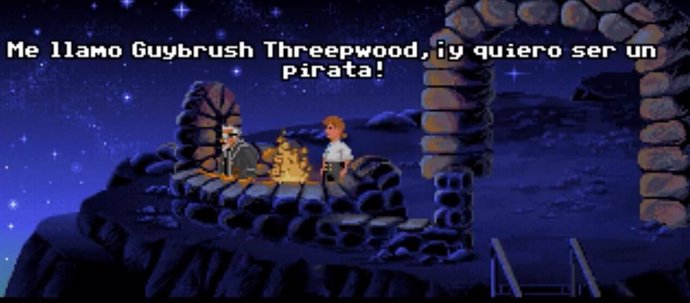 El joven Guybrush Threepwood y su aventura The Secret of Monkey Island cumplen 3