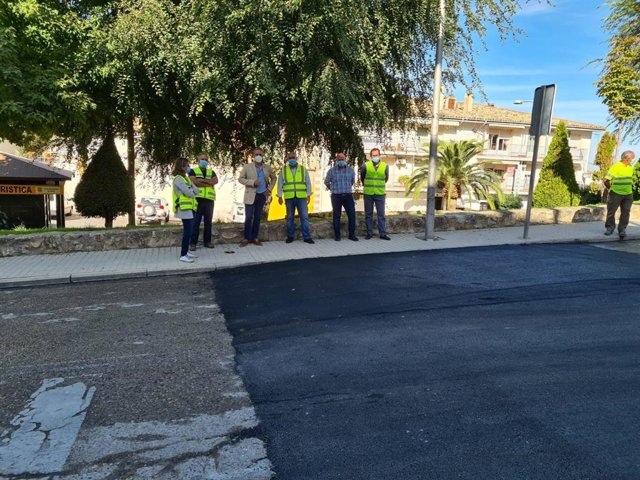 La Junta reconstruye 16 pasos elevados de peatones para mejorar la seguridad en la travesía de Cazorla