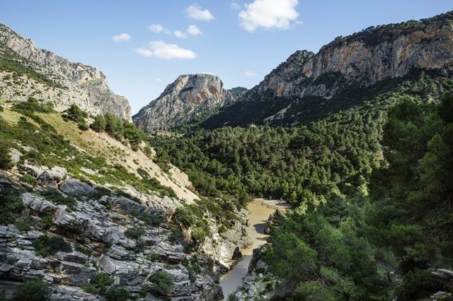 Alrededores del Caminito del Rey (Málaga) Valle del Hoyo