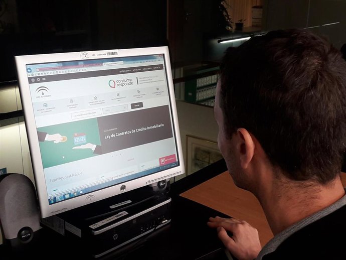 Página web de Consumo Responde (Foto de archivo).