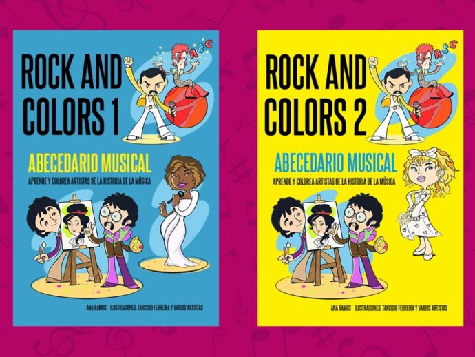 Libros 'Rock And Colors' 1 y 2