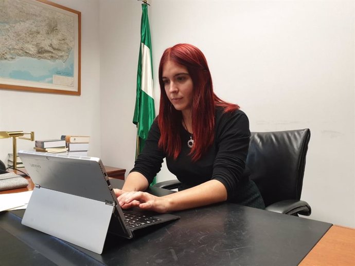 La parlamentaria andaluza de Adelante Andalucía Luzmarina Dorado.