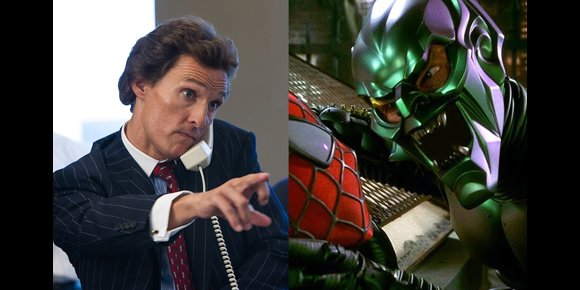 1. Marvel quiere a Matthew McConaughey como Duende Verde en Spider-Man 3