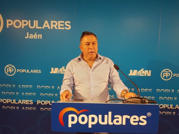 El secretario general del PP de Jaén, Francisco Palacios, en una foto de archivo.