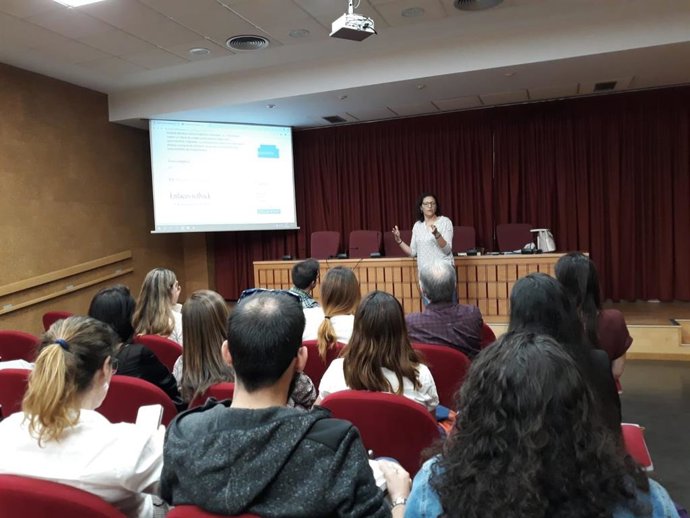 Presentación de un número de Ámbitos en 2019.