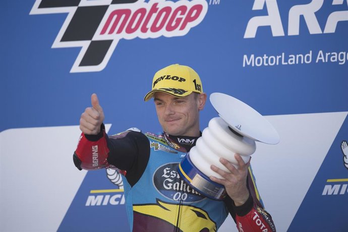 El piloto británico de Moto2 Sam Lowes