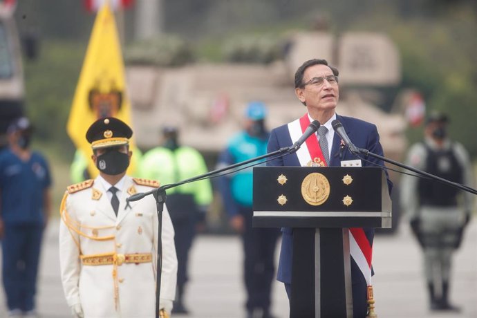 El presidente de Perú, Martin Vizcarra.