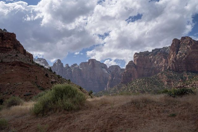 Parque Nacional de Zion, estado de Utah, en el oeste de EEUU.