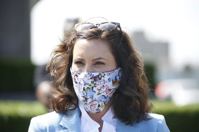 La gobernadora demócrata de Michigan, Gretchen Whitmer