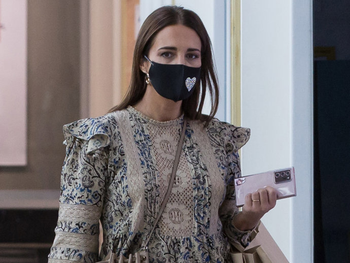 Paula Echevarría está radiante en su segundo embarazo