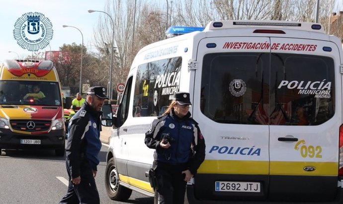 La Policía Municipal de Madrid inicia una campaña especial para prevenir atropellos, que afecta especialmente a mayores de 60 años