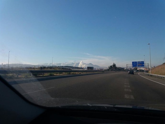 Autopista Y, careteras astutianas, tráfico, contaminación Oviedo