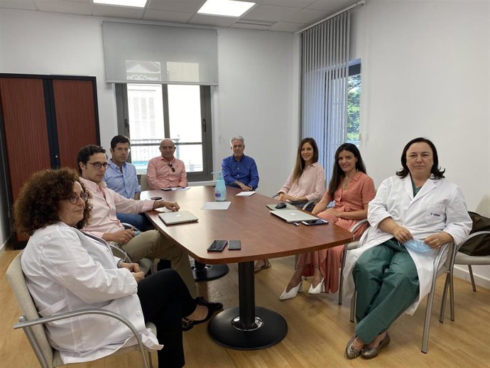 Integrantes del equipo de Unidad de Mama