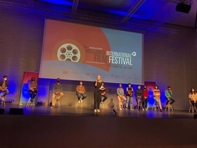 Imagen de la presentación de la novena edición del Evolution Film Festival