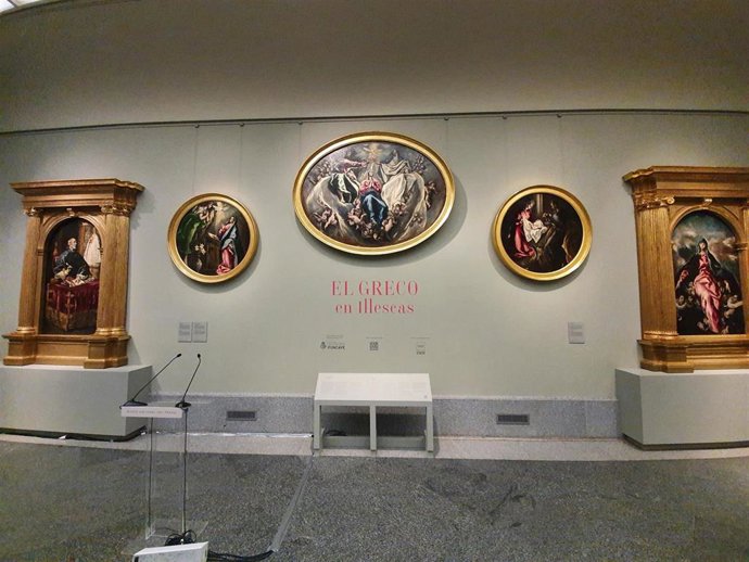 El Prado acoge 5 pinturas del Greco de Illescas, que muestran un pintor "totalme