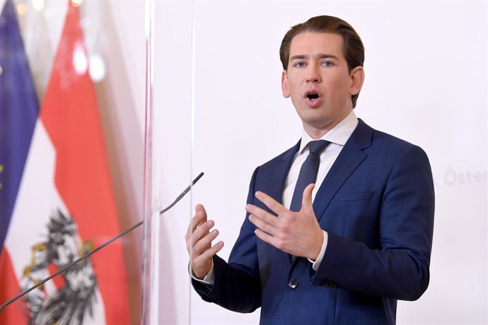 El canciller de Austria, Sebastian Kurz. 