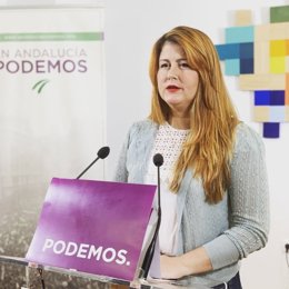 La coportavoz de Podemos Andalucía, Susana Serrano
