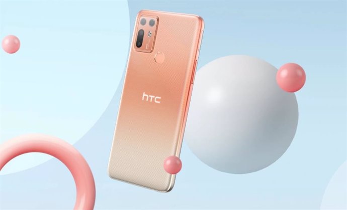 HTC Desire 20+.