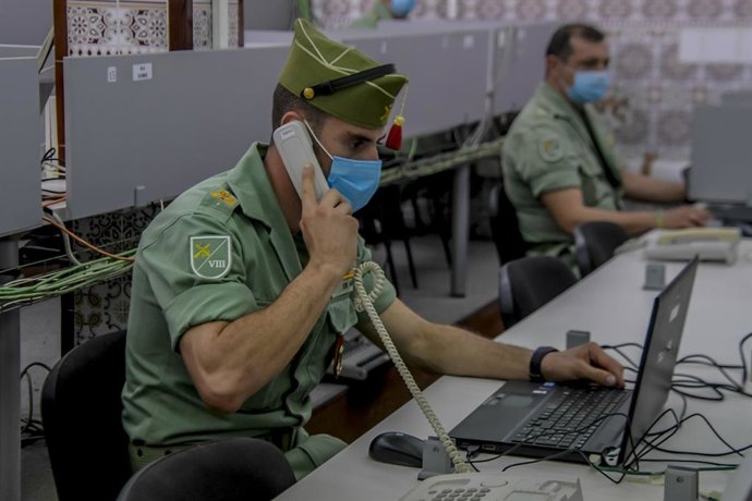 La Legión participa en las labores de rastreo del covid-19