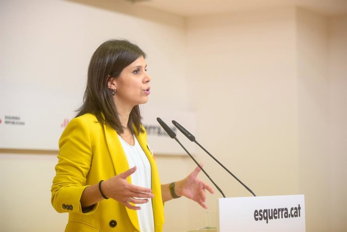 La secretria general adjunta i portaveu d'ERC, Marta Vilalta.