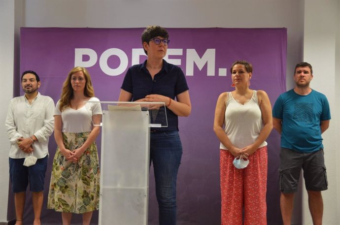 Rueda de prensa de Pilar Lima tras ganar la Asamblea Ciudadana