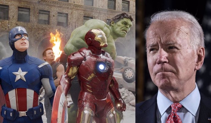 Las estrellas de Vengadores recaudan fondos para Joe Biden