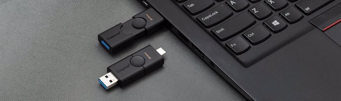 Kingston lanza su memoria USB DataTraveler Duo con interfaz dual