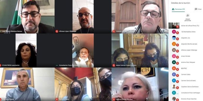 Ronda de contactos del alcalde de Utrera con sectores de la población para "hacer frente común" al Covid-19