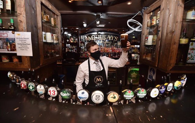 Un pub en Dublín, Irlanda