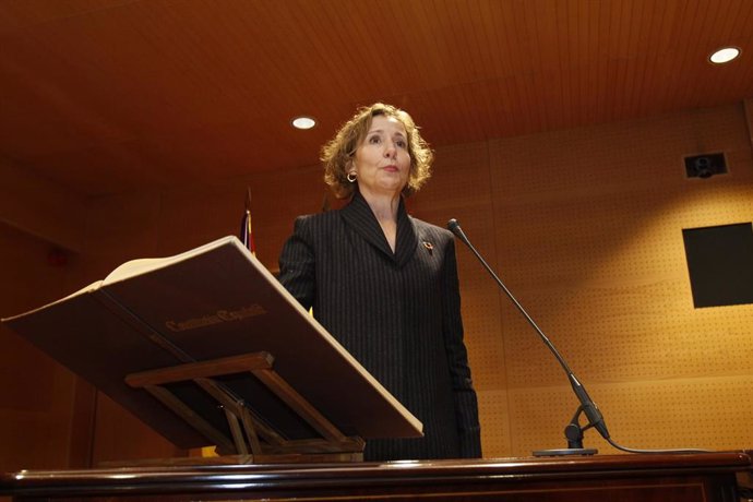 La delegada del Gobierno en Baleares, Aina Calvo. 