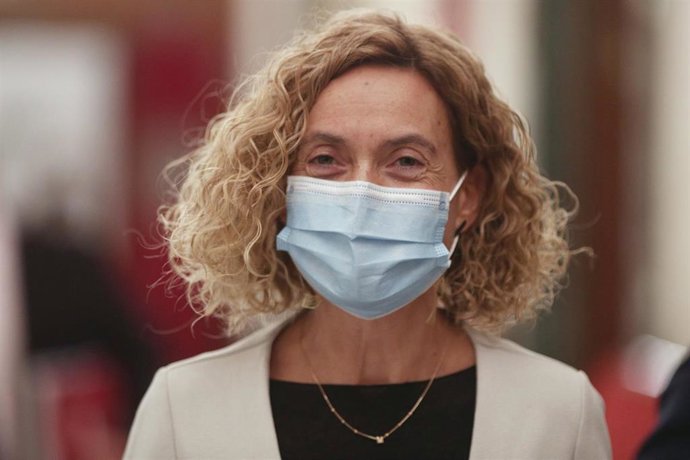 La presidenta del Congreso, Meritxell Batet, a su llegada a la Mesa del Congreso de los Diputados, en Madrid, (España), a 29 de septiembre de 2020.