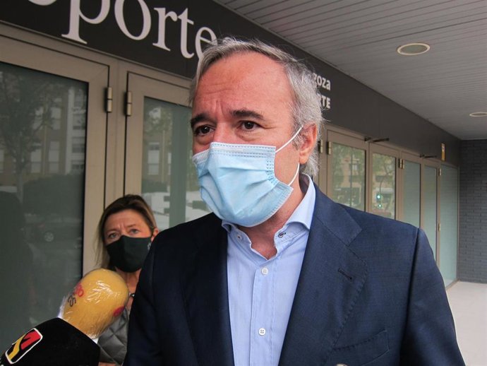 El alcalde de Zaragoza, Jorge Azcón.