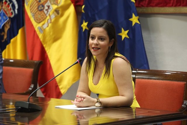 La consejera de Turismo, Industria y Comercio del Gobierno de Canarias, Yaiza Castilla