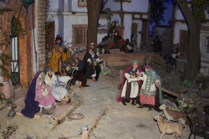 Imagen de un Belén artesanal