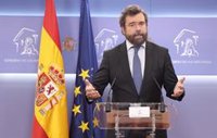 Vox cuestiona los "titubeos" del PP en la moción y celebraría que ERC o Bildu abandonasen el debate