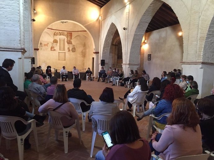 Reunión del PSOE de Huelva en Aracena (Huelva).