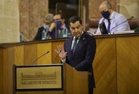 Moreno pide a Susana Díaz que reflexione y se sume a la defensa de los intereses de Andalucía ante los fondos europeos