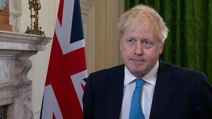 El primer ministro británico, Boris Johnson. 