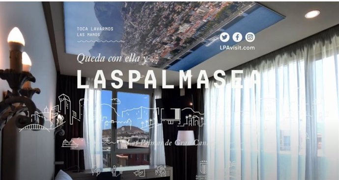 Las Palmas de Gran Canaria difunde en sus redes sociales los atractivos de los hoteles de la capital