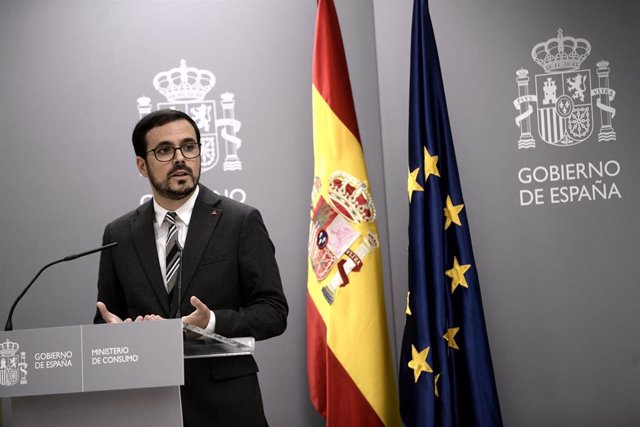 Imagen de recurso del ministro de Consumo, Alberto Garzón. En Madrid (España), a 30 de septiembre de 2020.