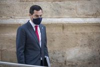 Moreno pregunta a Susana Díaz si "ensaya una confluencia" con Adelante, "único grupo al que ha escuchado"